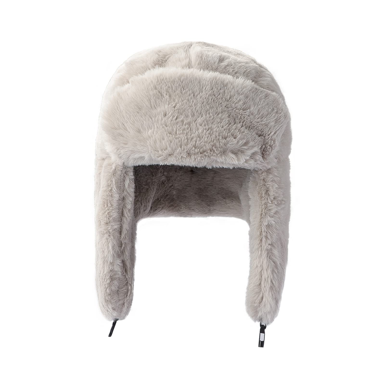 IBLUELOVER Chapka Femme Homme Chapeau Hiver Suède Cagoules avec Oreillette Bonnet Chaud Doublure en Fausse Fourrure Casquette Cap Coupe-Vent Balaclava de Ski Moto Snowboard Camping Randonnée Noël