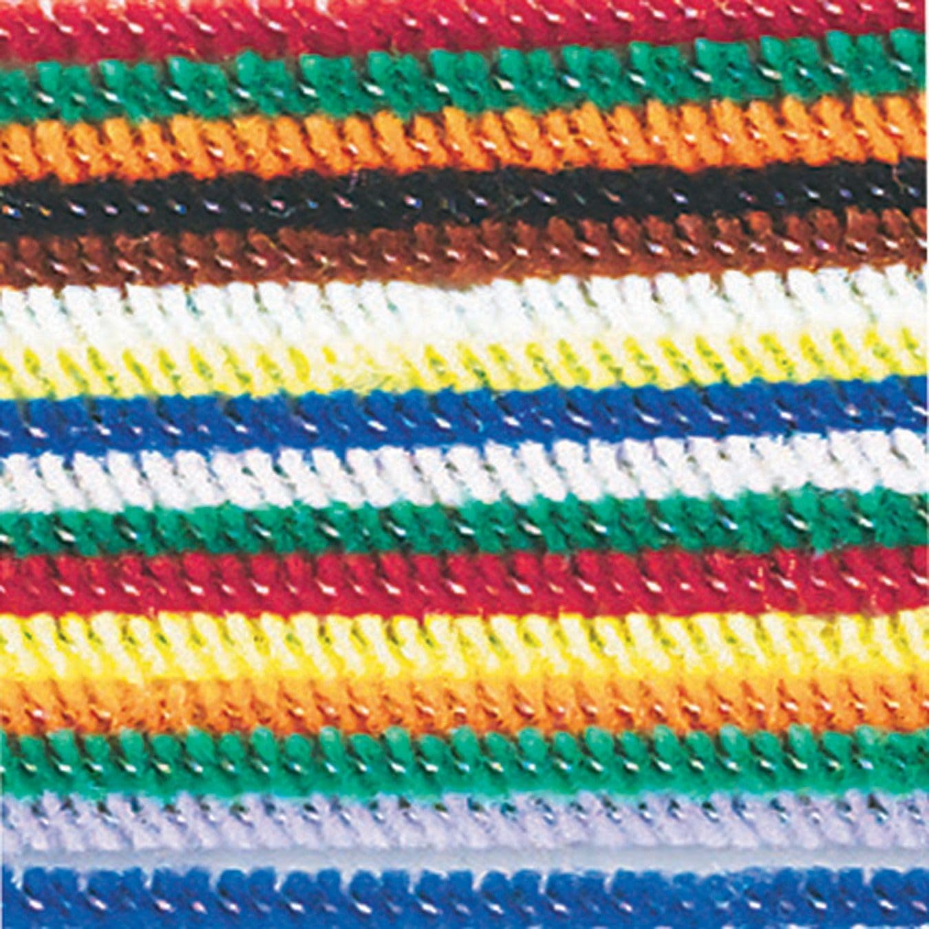 Color Splash!© Chenille Stems, 12" x 3mm, Assorted Colors (Pack of 1000)