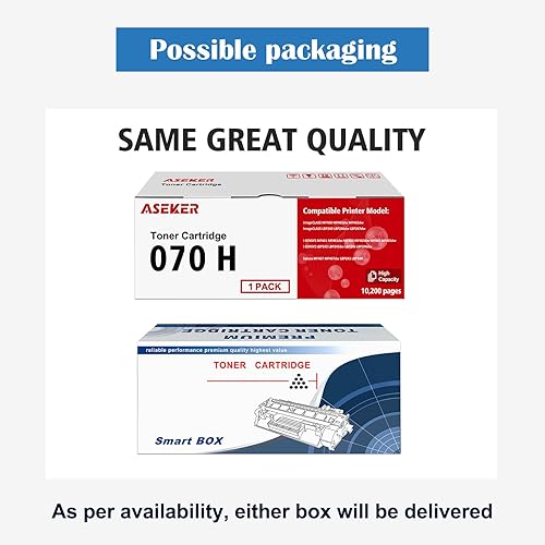 Miniatura 5 de ASEKER Cartucho de tóner compatible 070H 5640C001 de repuesto para Canon 070  070H funciona con impresoras ImageCLASS MF460 MF465dw MF462dw LBP240