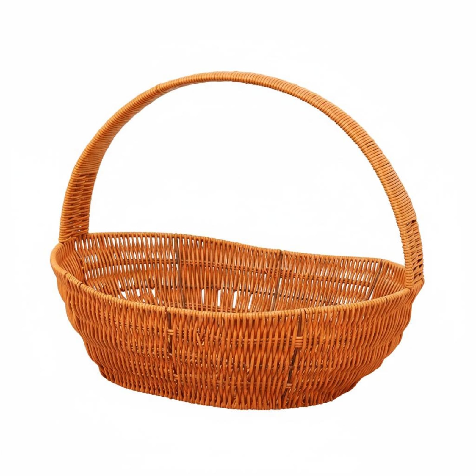 Panier floral rockible en osier bateau pour créer une ambiance chaleureuse