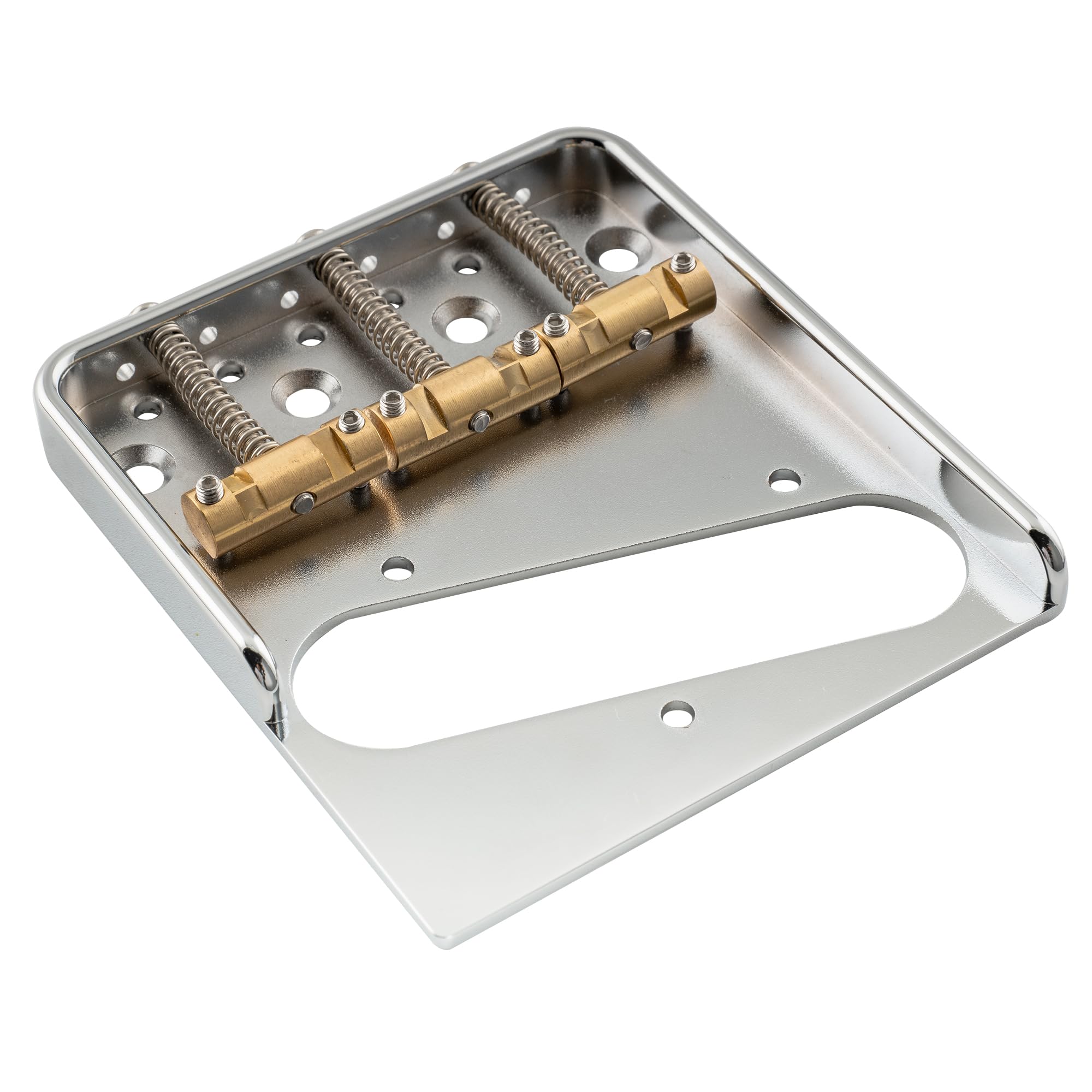 Telecaster Bridge Plate Musiclily 54mm Solid Brass Telecaster Bridge ...