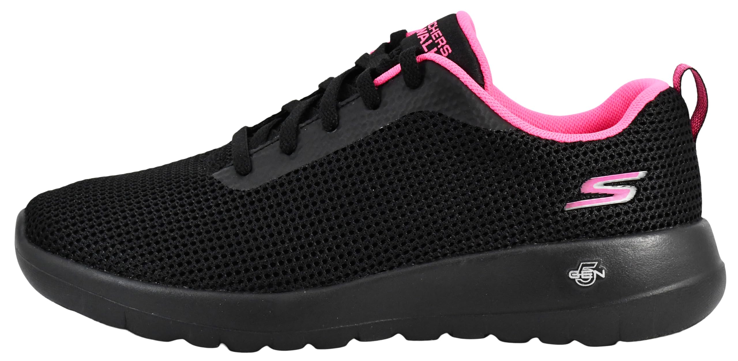 Skechers Damen Summits Good Taste Turnschuhe | Freihändige Slip-Ins, luftgekühlter Memory-Schaum, maschinenwaschbar, vegan, PerformTex-Obermaterial, Bungee-Slipper