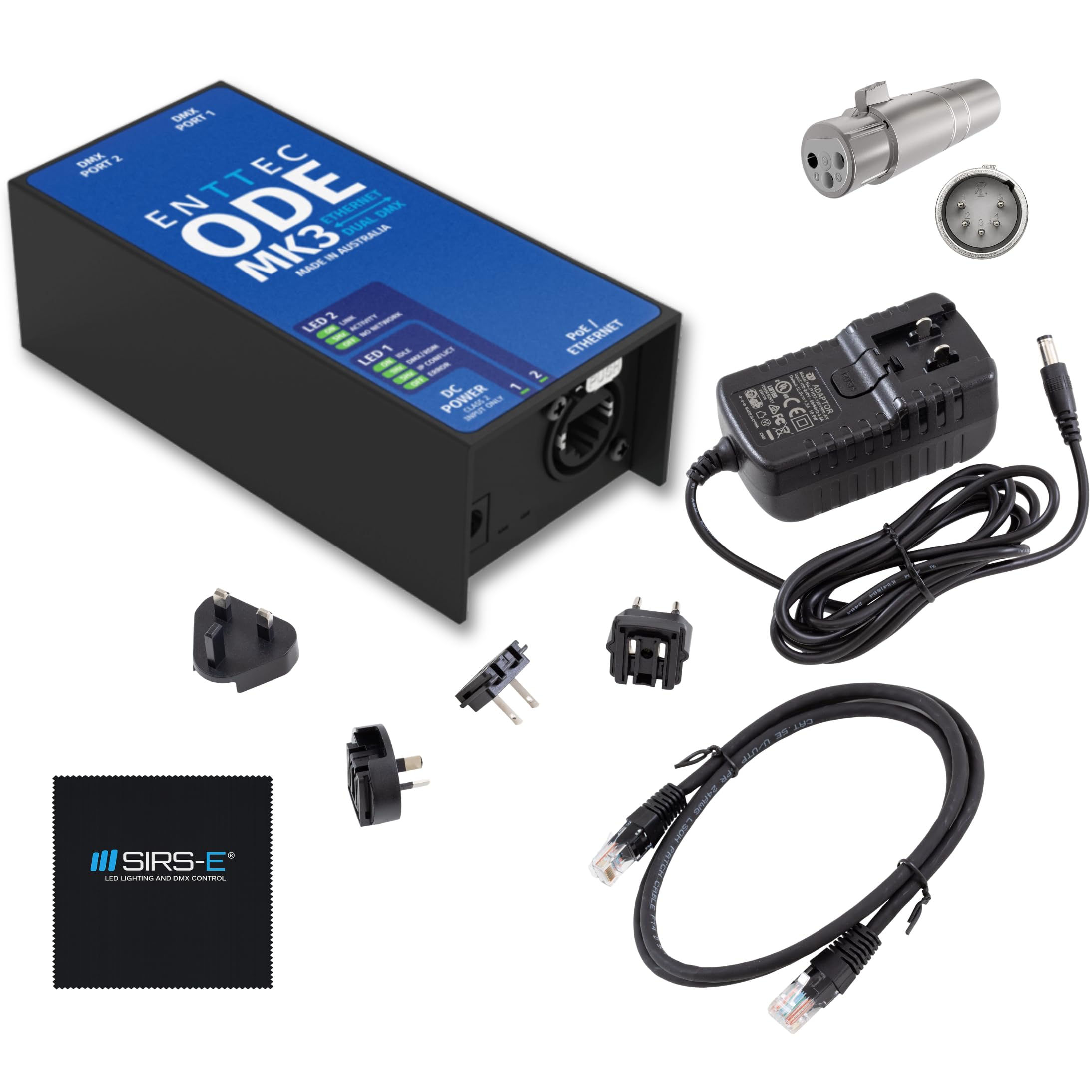 Amazon.co.jp: ENTTEC ODE Mk3 70407 POE 2 ユニバース イーサネット