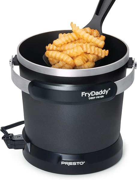 Presto 05420 FryDaddy Electric Deep Fryer Black