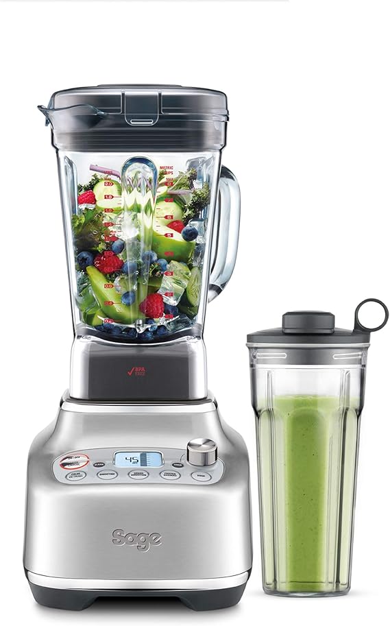Sage SBL920BSS the Super Q, Super Blender, 2400 W, 2 Litres, Brushed