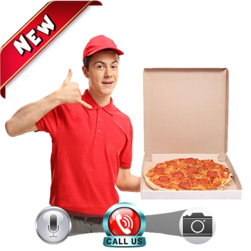 Incoming Video Live Voice Call From Pizza - Free Fake Phone Calling