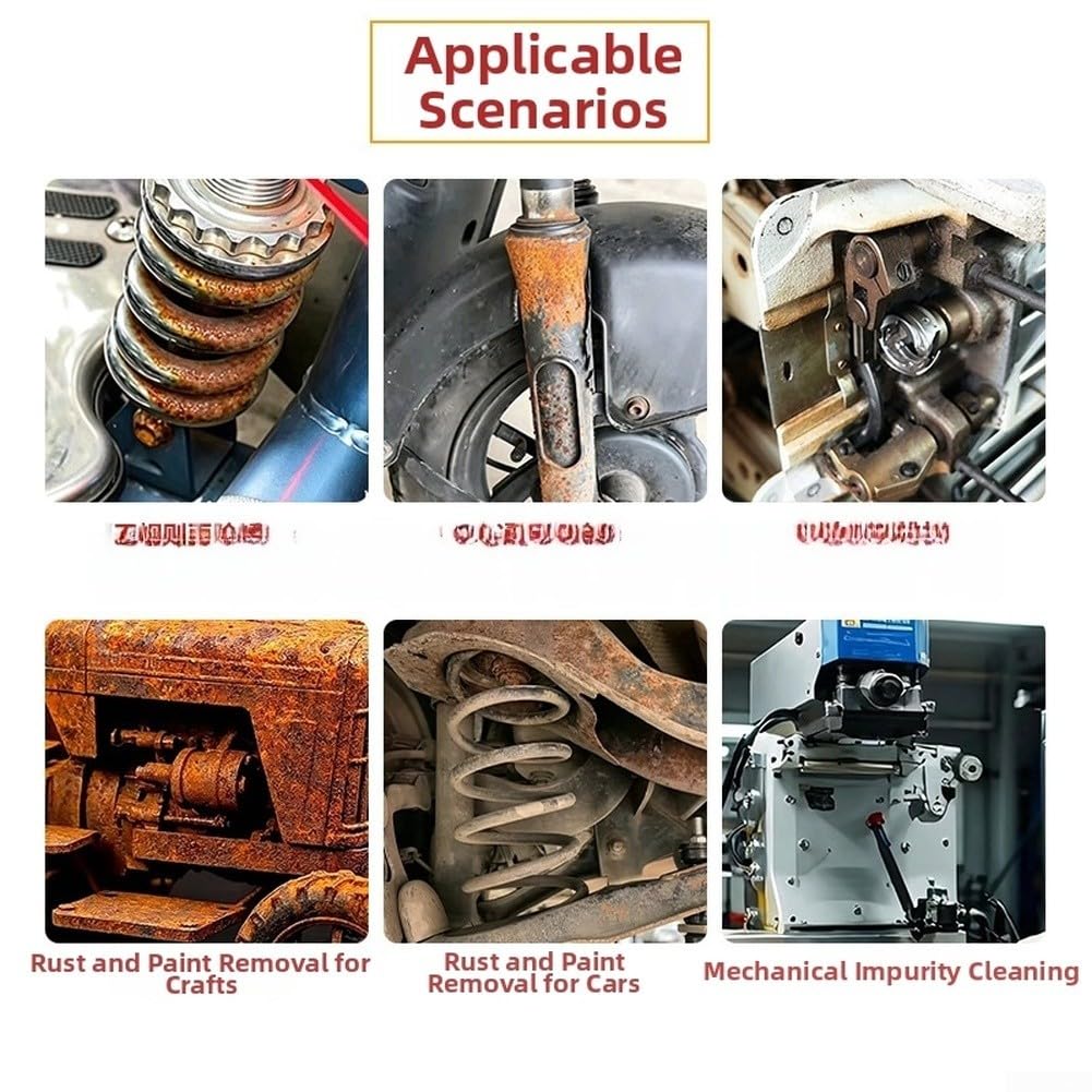 per sabbiatrice Pneumatica 1000ml Rimozione Ruggine Acciaio