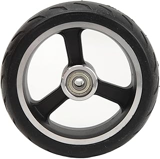 5.5 No Pneu do Cubo da Roda Traseira do Scooter Elétrico, Cubo da Liga de Alumínio do Deslizamento da Absorção de Choque e Substituição do Pneu de Borracha