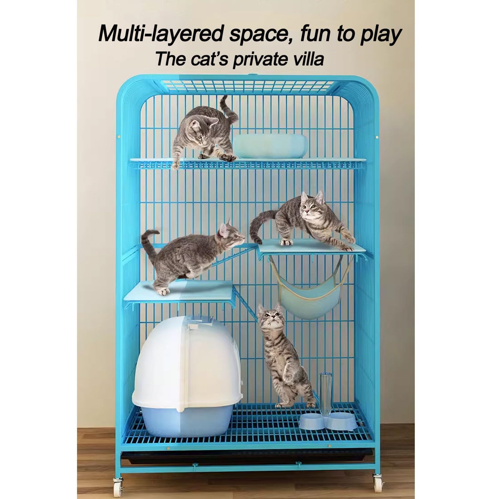 巨大猫ゲージ Amazon.co.jp: キャットケージ 大きめ動物ケージ 大型猫用ケージ 多頭