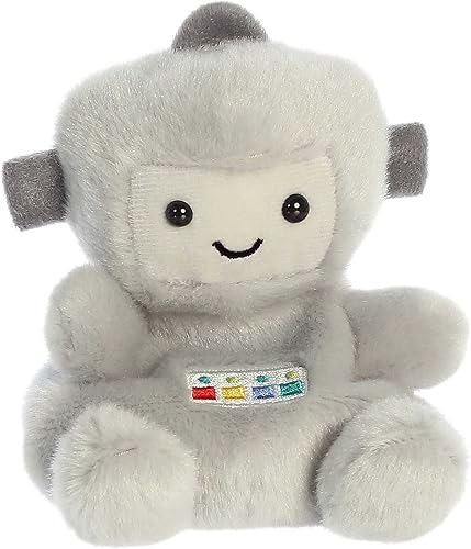 Miniatura 2 de Aurora Adorable Palm Pals Gadget Robot - Juego de bolsillo - Diversión coleccionable - Gris 5 pulgadas