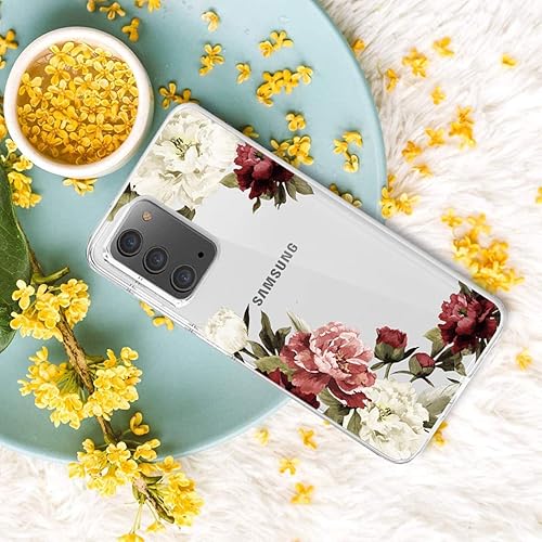 Miniatura 6 de Funda para Galaxy Note 20 5G, para Samsung Note20 Funda transparente para niñas y mujeres, TPU suave a prueba de golpes, funda protectora