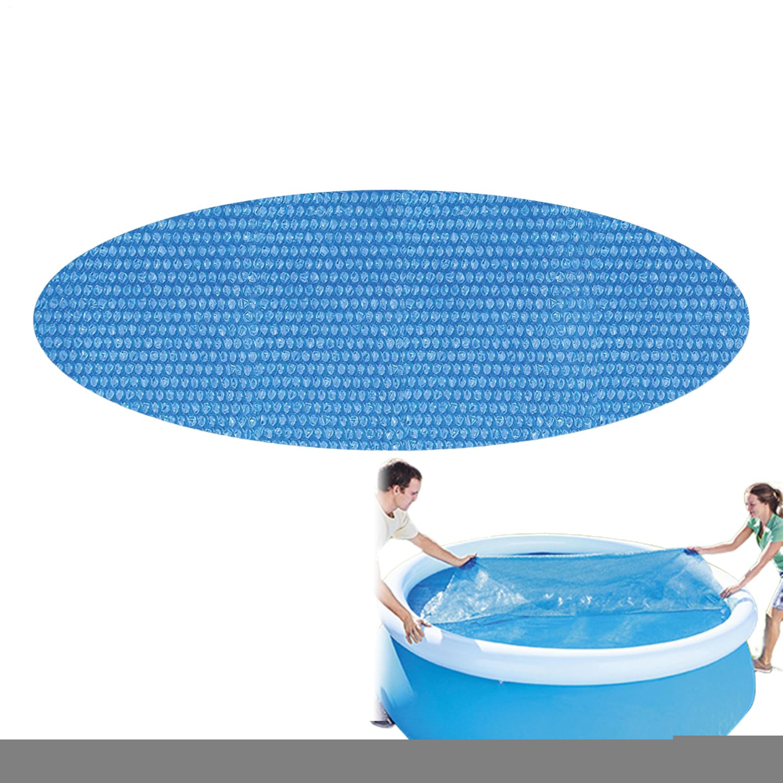 Bâche de piscine solaire avec isolation thermique renforcée pour maintenir l'eau chaude