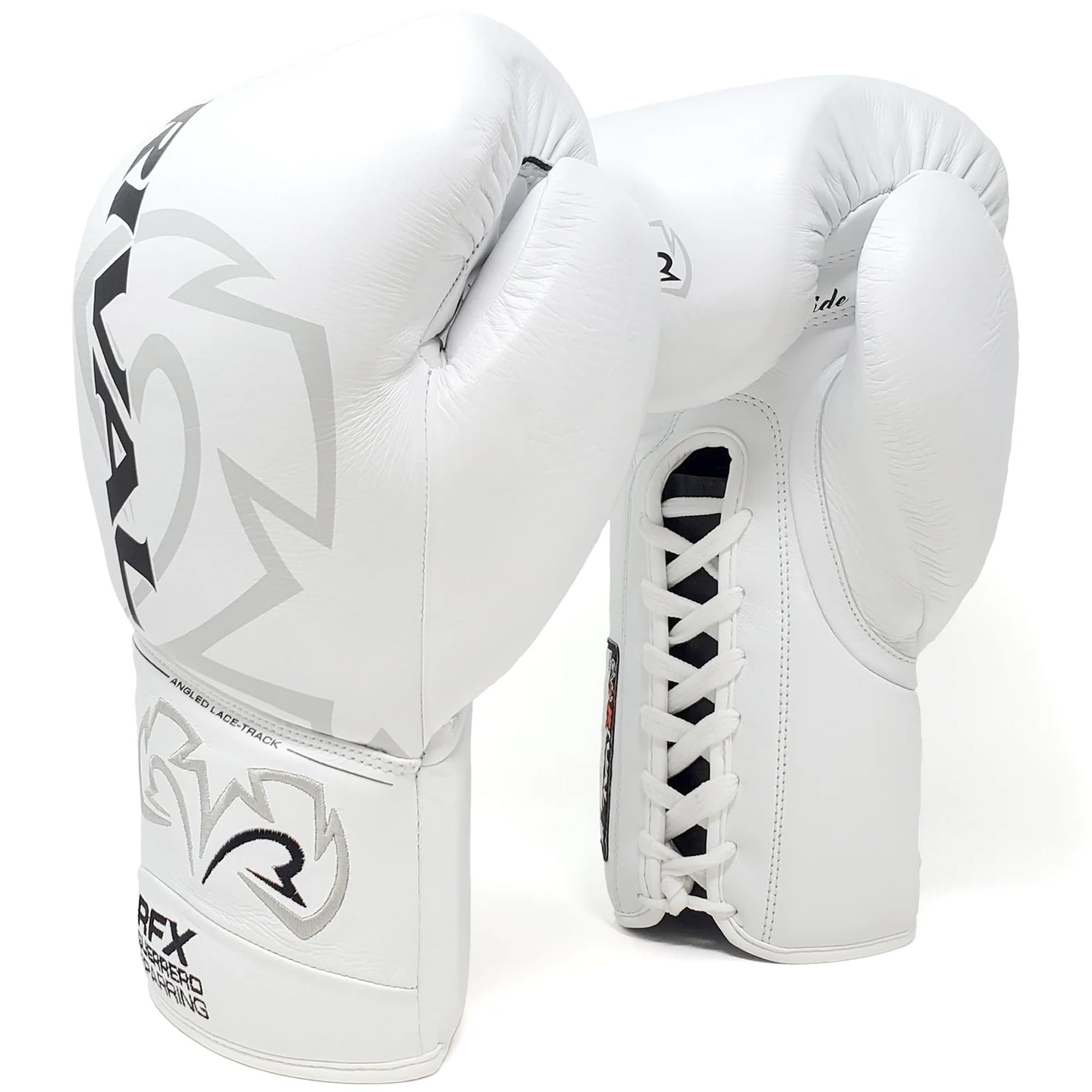 RIVAL Boxing RFX-Guerrero SF-H Guanti da Sparring con lacci, imbottitura trapuntata in crine di cavallo, laminati con schiuma a bassa densità