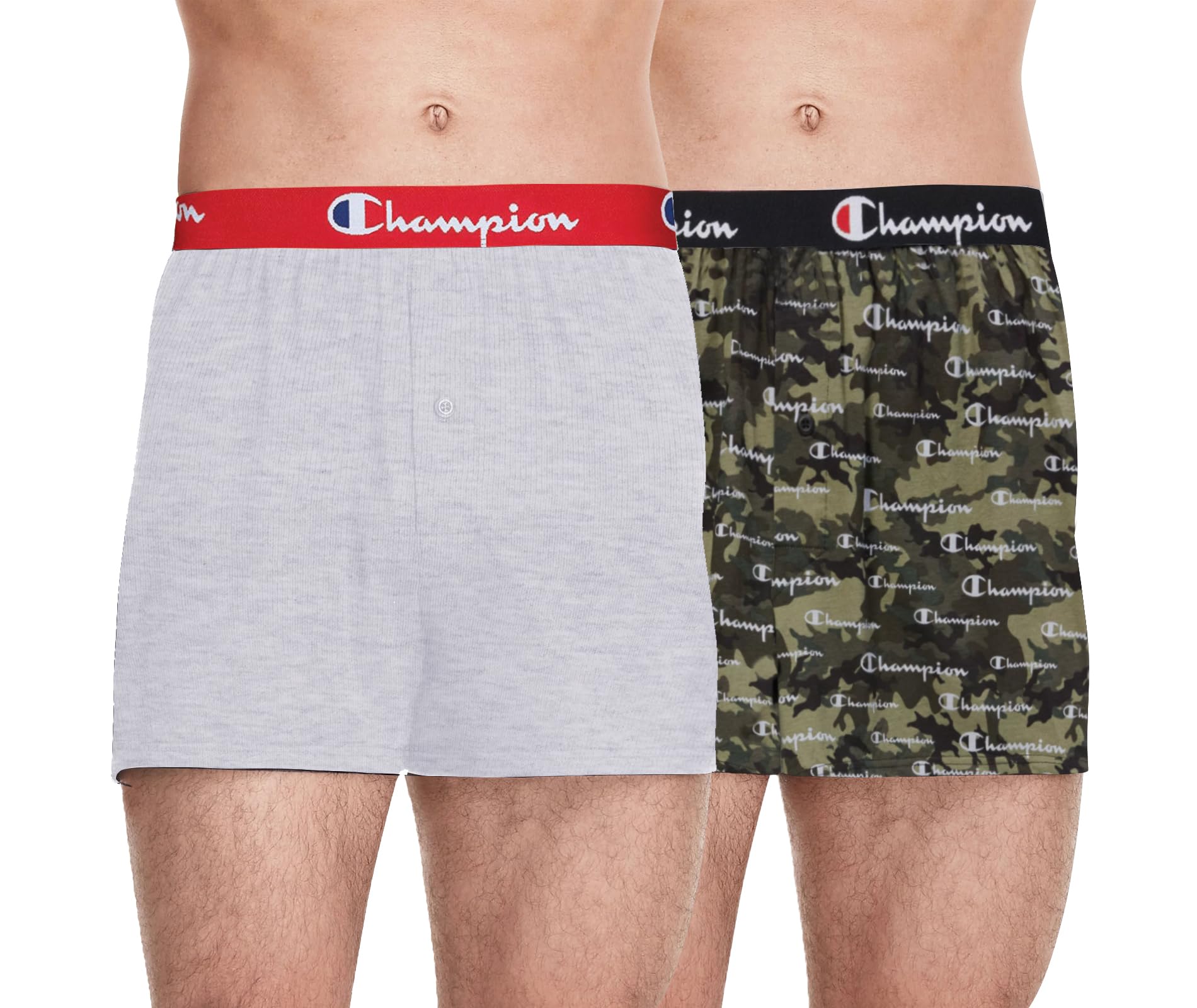 Mens Cotton Knit Regular Fit Boxer Shorts Briefs Underwear Combo Pack Trunks (Colors and Prints May Vary)