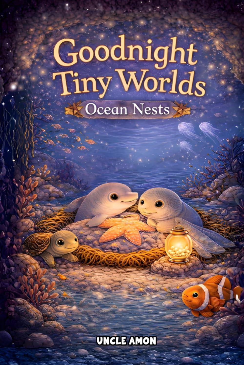 Goodnight Tiny Worlds | Ocean Nests: 7 Cozy Bedtime Stories for Ages 4–6 | Calm Nights, Big Feelings, and Sweet Sleep