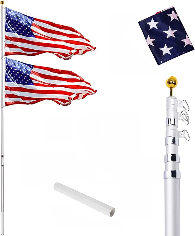 telescoping flag pole parts