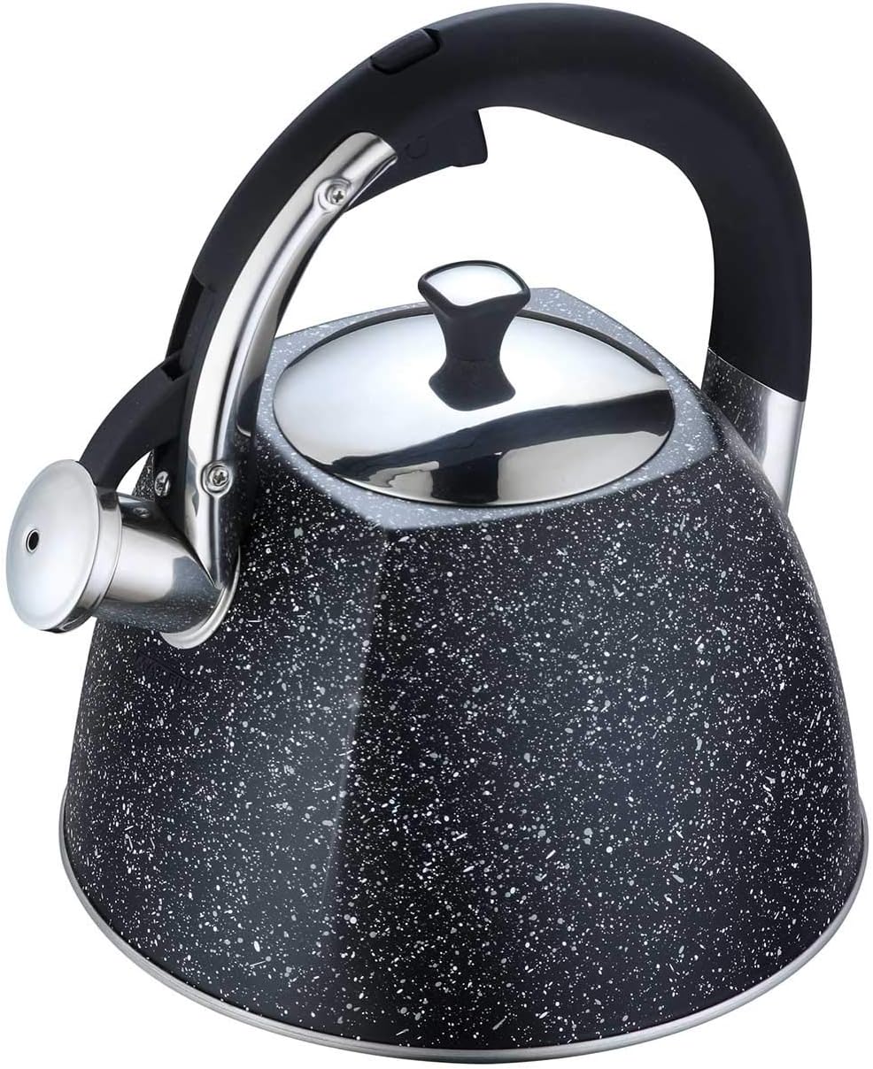 Klausberg Whistling Kettle 2.2L Stovetop All Cooking Sources Induction