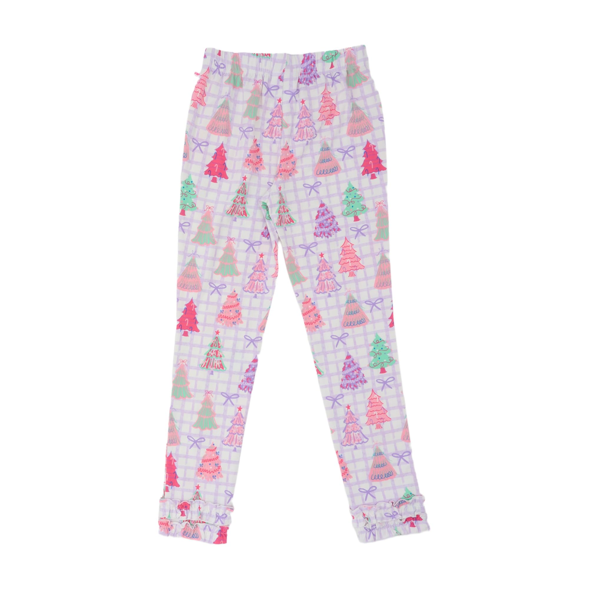 RuffleButts Baby/Toddler Girls Ruffle Leggings - Ankle Leggings