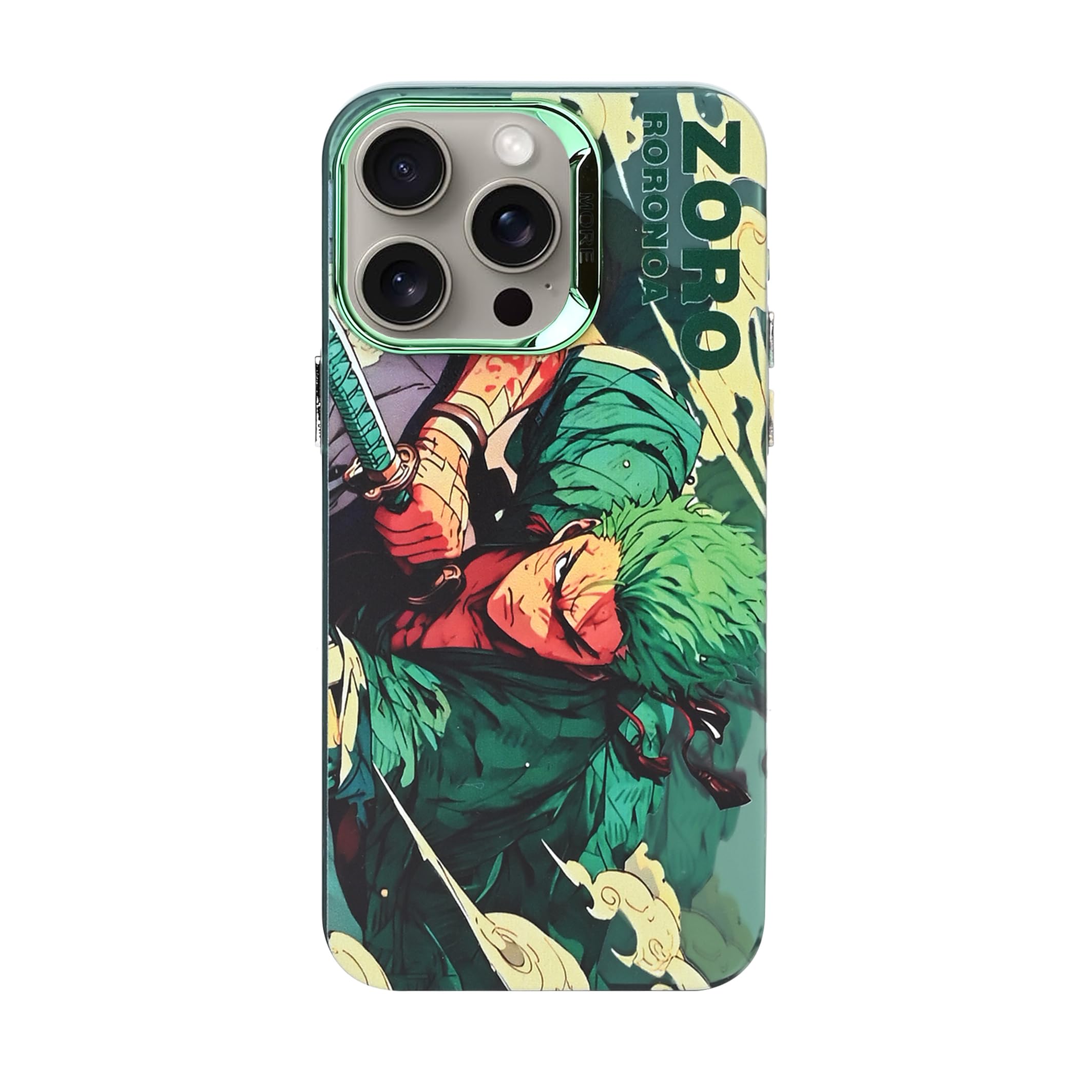 MS-Shield Polycarbonate One Peice Zoro Embossed Premium 3D Anime Back Case Cover With Camera Guard For (iPhone 15 Pro Max (Zoro Art.-2)) (B0CT8DT1MS) Amazon Price History, Amazon Price Tracker