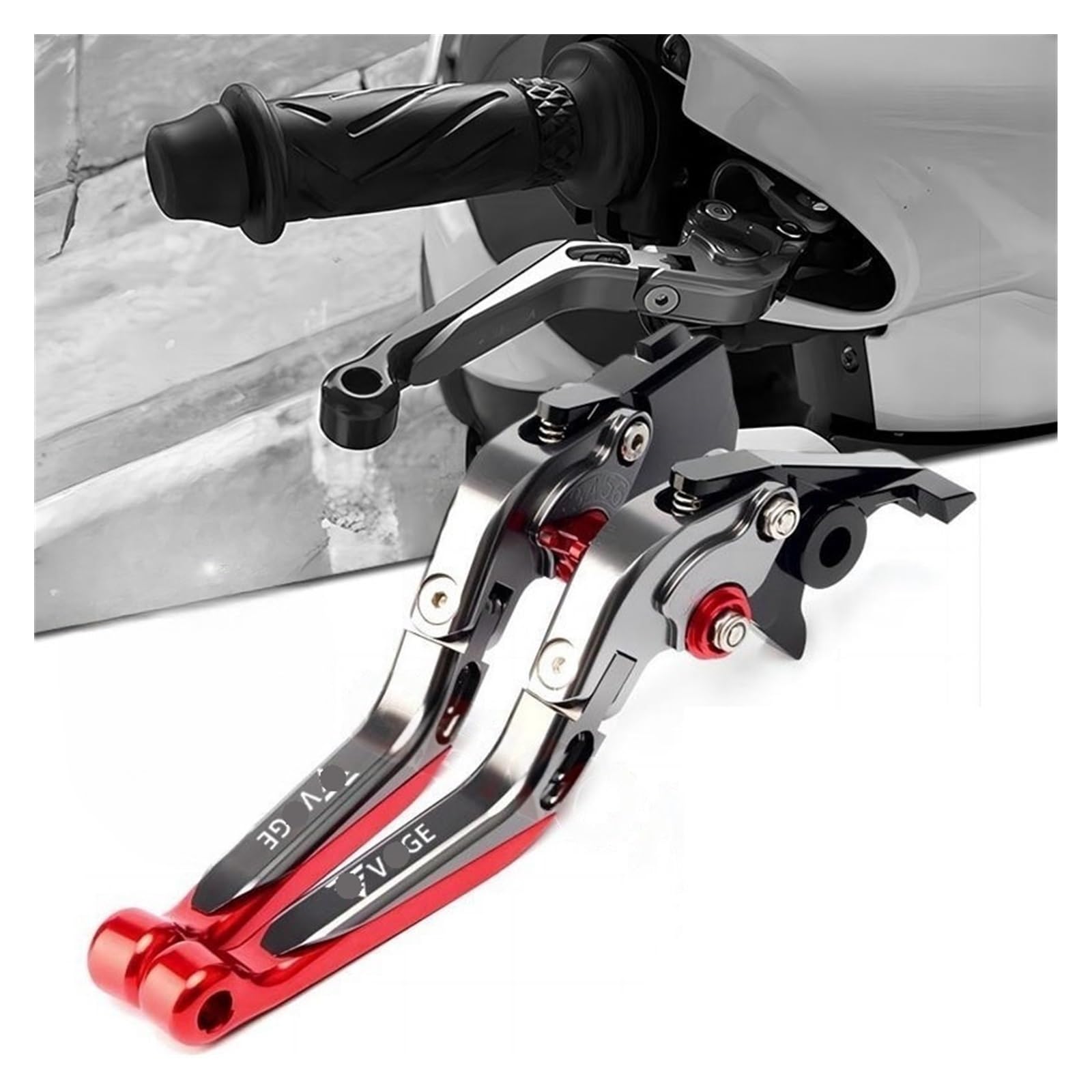 Für Loncin VOGE 300 Rally 300 300RALLY 300GY 300 GY Motorrad Klappbare Ausziehbare Bremskupplungshebel Griff Ersatzteile bremshebel Zubehör