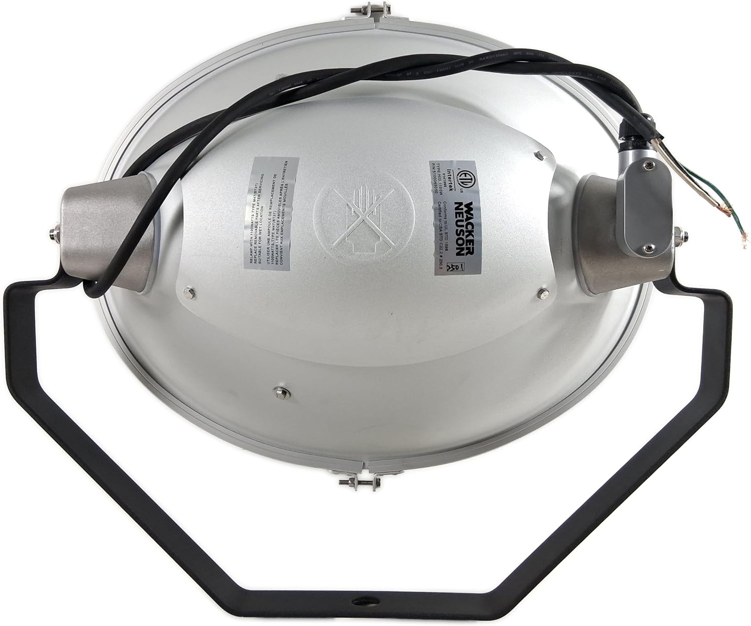 Genuine OEM Light Fixture LT 1100W MH 57.2mm Bulb Compatible with Wacker Neuson LTW, LTV, LTN Series Light Tower 5100045050, 5100031795