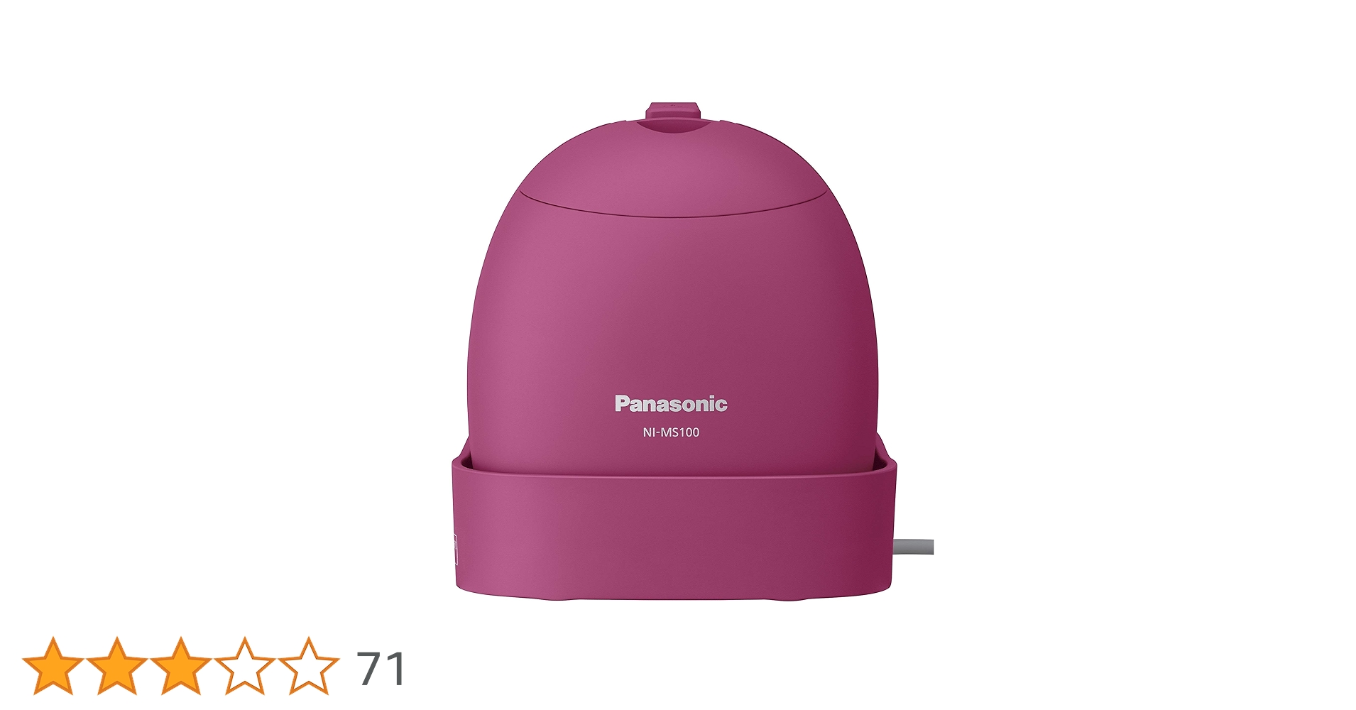 Panasonic - ●NI-FS60A-P 衣類スチーマー パナソニック サクラ色 ピンク Amazon | パナソニック スチームアイロン 衣類スチーマー NI