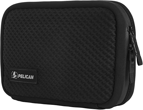 Miniatura 8 de Pelican Estuche organizador electrónico de viaje, bolsa de almacenamiento portátil con múltiples bolsillos de malla de almacenamiento para cables,