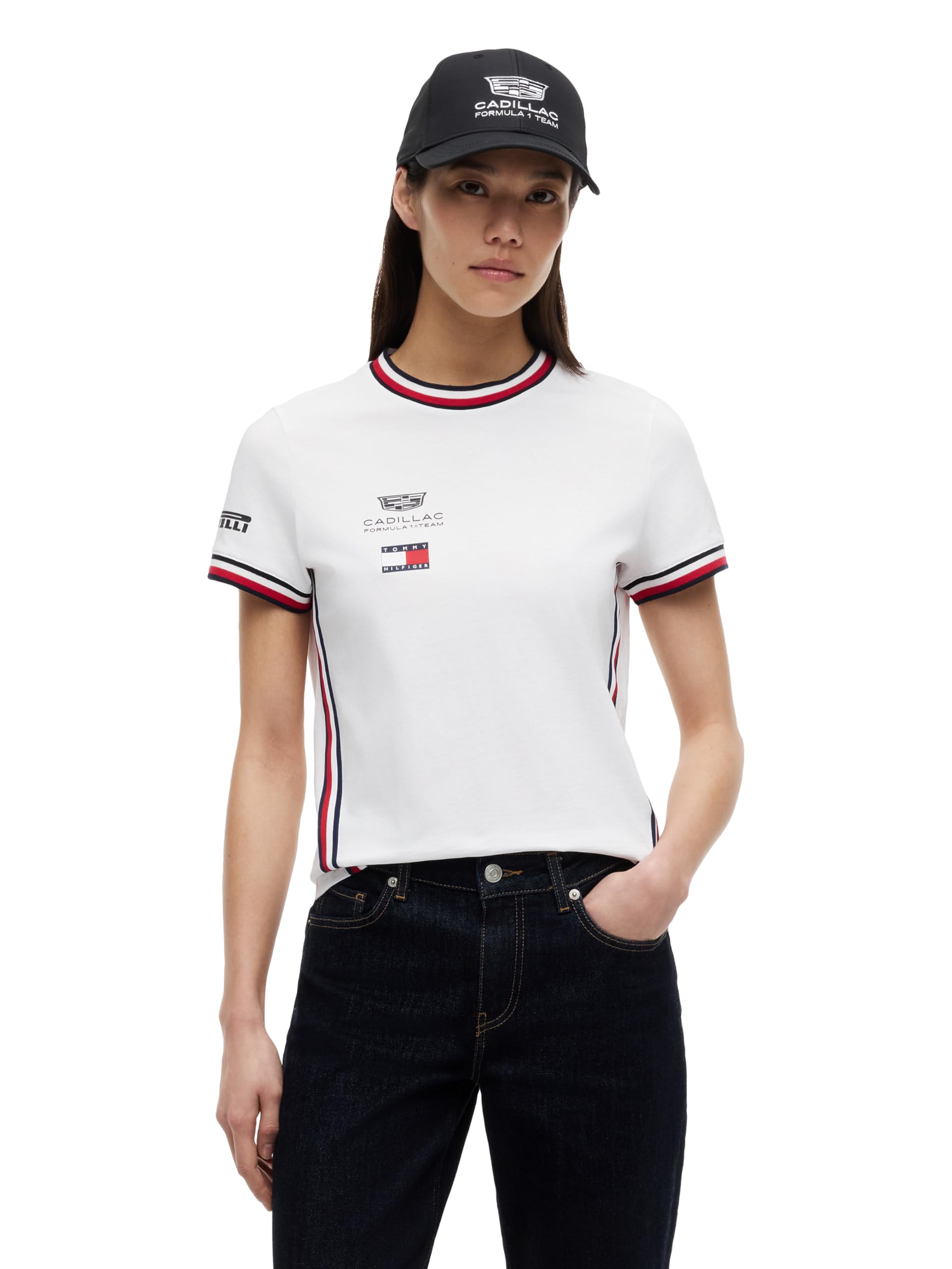 Formula 1 Womens Tommy X Cadillac F1® Team Replica T-Shirt