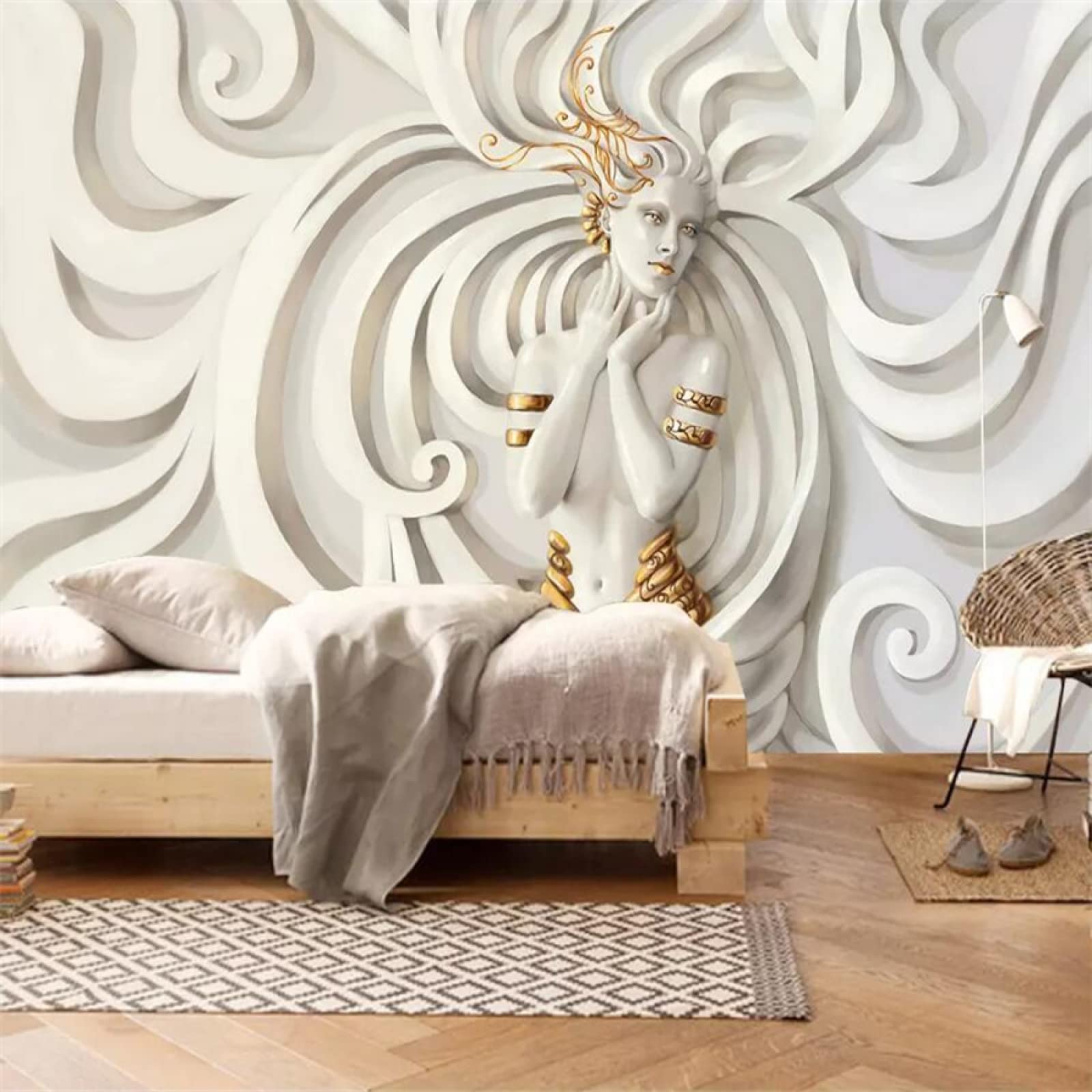 Tapeta ścienna Relief & Beauty szer. 250 x wys. 175 cm 3D mural ścienny tapeta naklejki do salonu sypialni niesamoprzylepne