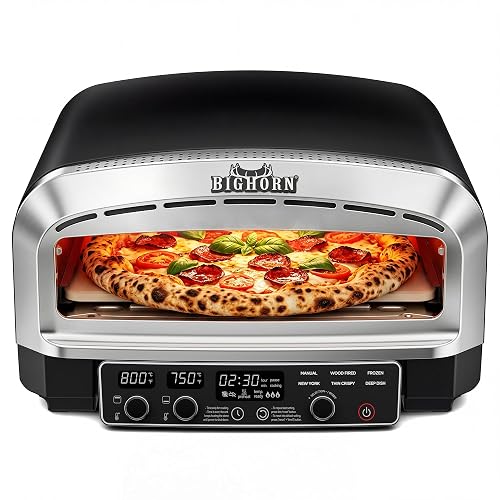 BIG HORN 14-Inch Indoor Pizza Oven