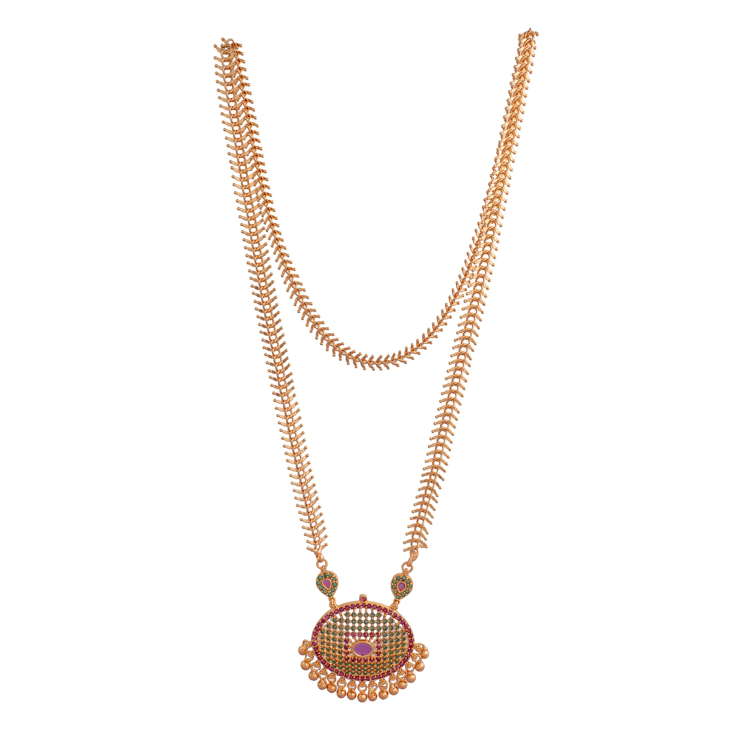 See full amazon price history chart for Radhas Creations Flat chain Necklace with Oval Ruby Emerald pendant LONG 30 inches length for Women and Girls one gram gold No.1123 Radhas Creations Flat chain Necklace with Oval Ruby Emerald pendant LONG 30 inches length for Women and Girls one gram gold No.1123 (B0C3QY723G) Amazon Price History, Amazon Price Tracker