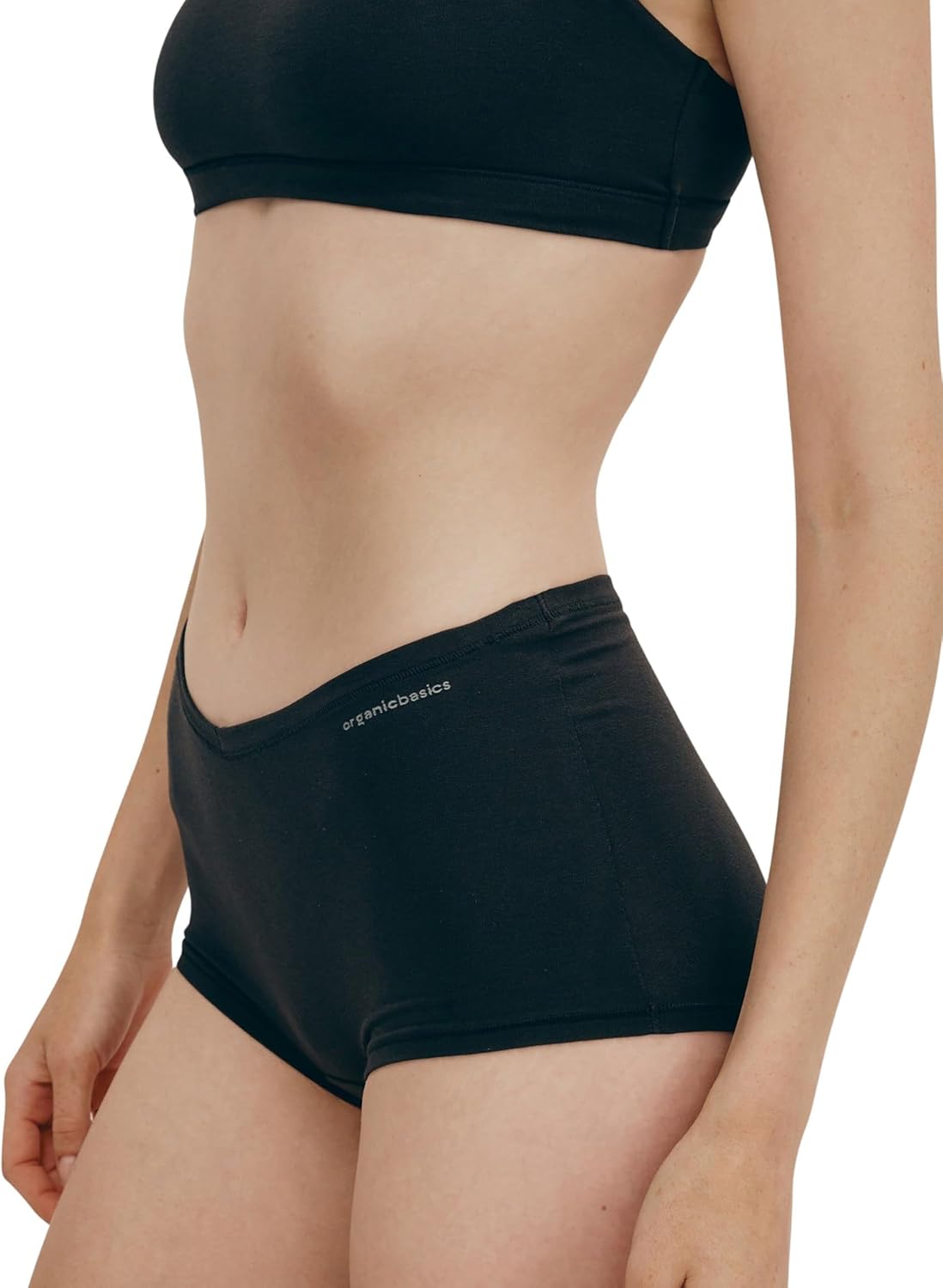 Organic Basics womens Flex Shorty Cotton Boyshort Underwear - Image 3