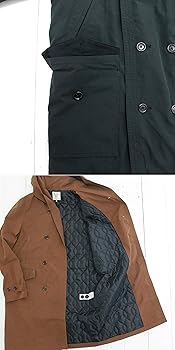 Amazon | (ジャックマン) Jackman アウター 黒 茶 スペクター コート