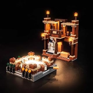 LocoLee Light kit Compatible with Lego 21272 Woodland Mansion Fighting Ring - No Model Only Light, LED Lighting Accessories Compatible with Lego Woodland Mansion vs. Ring 21272