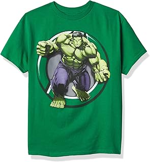 Boys' Avengers Iron Man Hulk T-Shirt