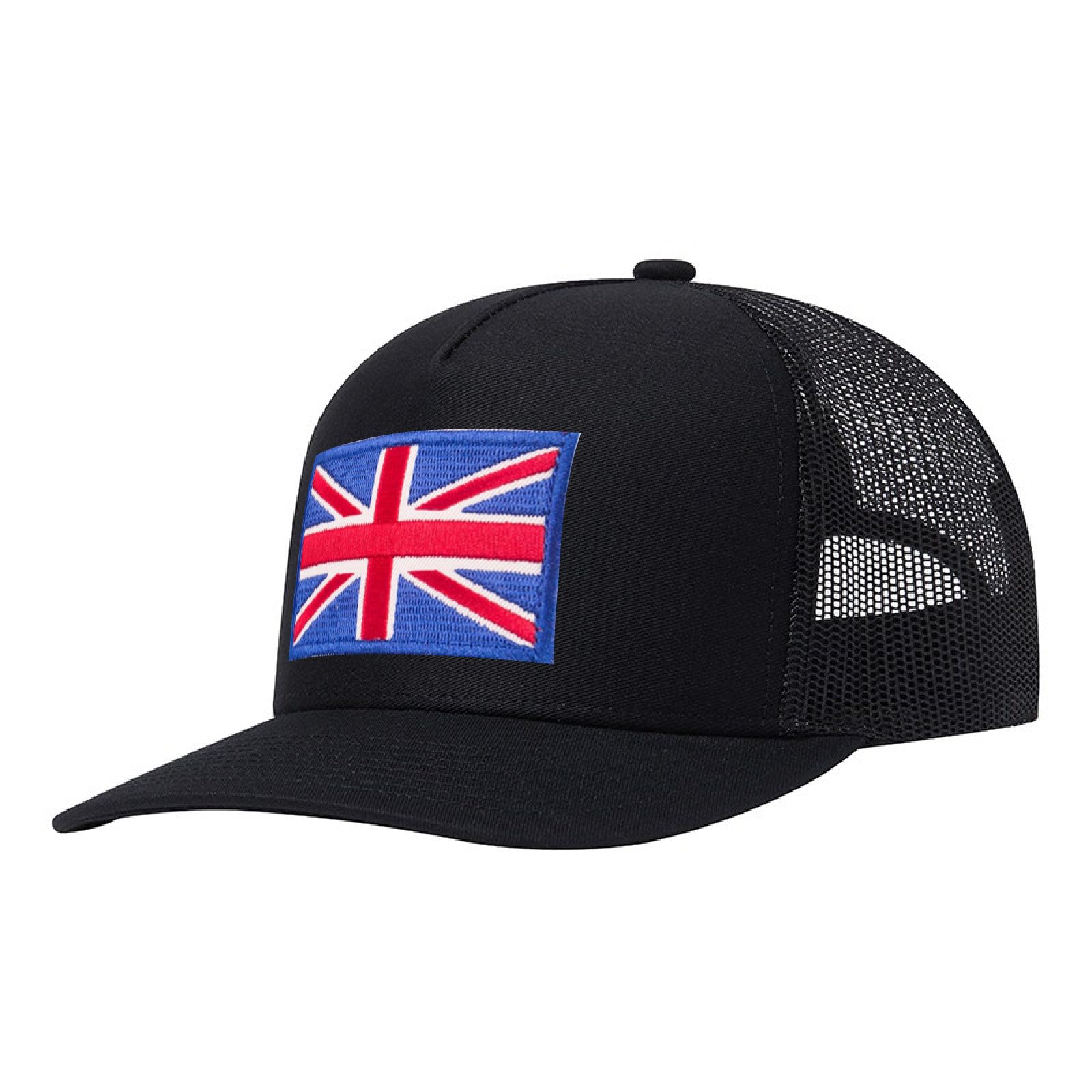 HaloHorus UK Flag Trucker Hat for Men Women, Adjustable National Flag Athletics Baseball Cap for Running, Fishing, Sports, Workout โ image 1