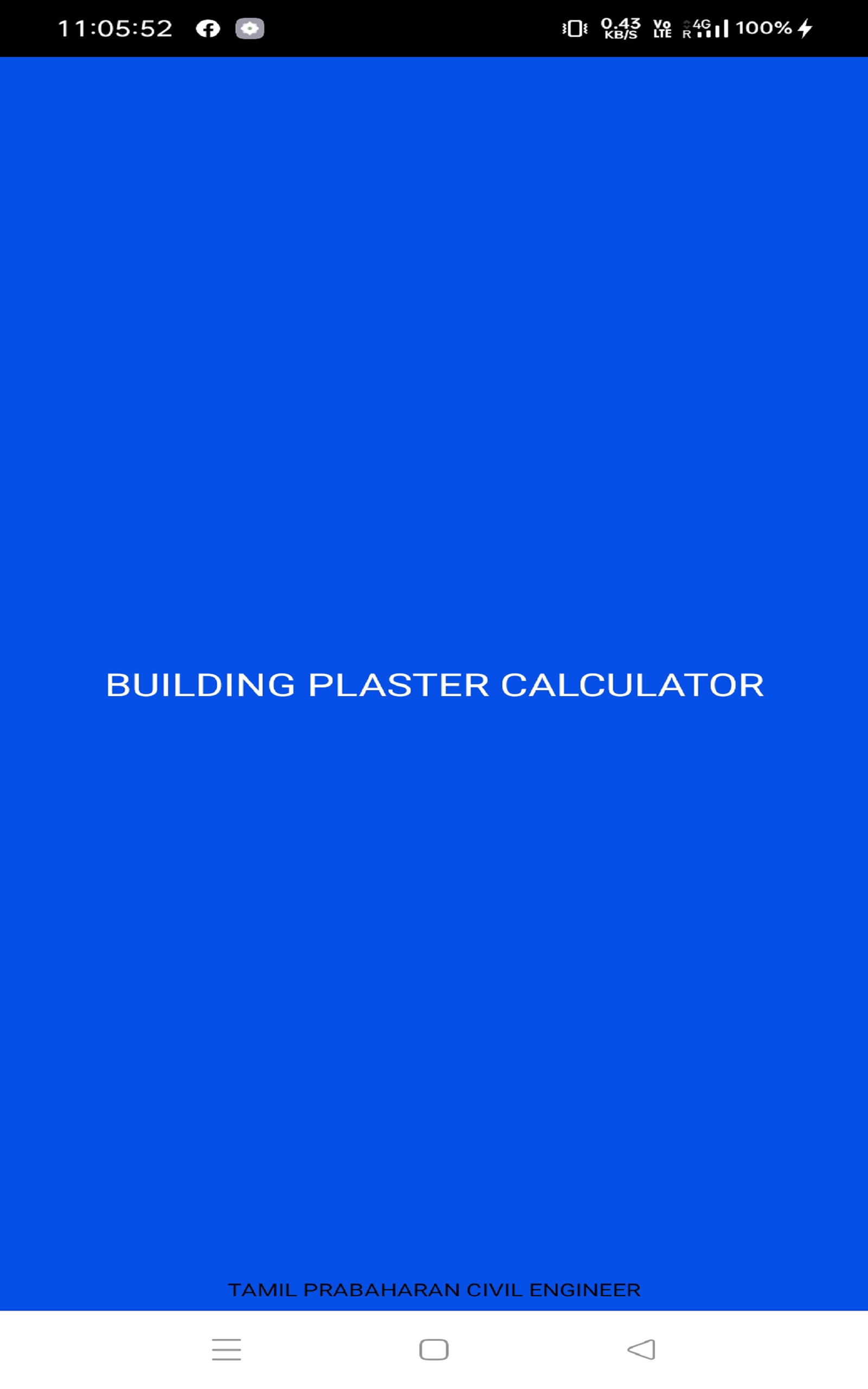Building Plaster Calculator App on Amazon Appstore