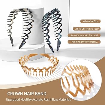 Amazon.com : EVITA PERONI Comb Headband for Women and Girls