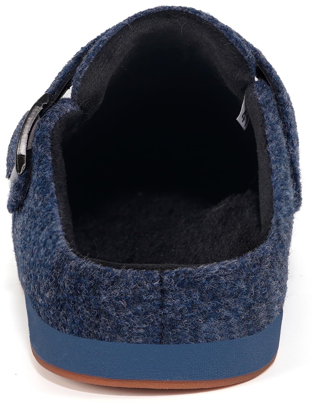 Pantofole Donna Uomo Ciabatte in Feltro Unisex Slippers Invernali Chiuse con Plantare Intercambiabile