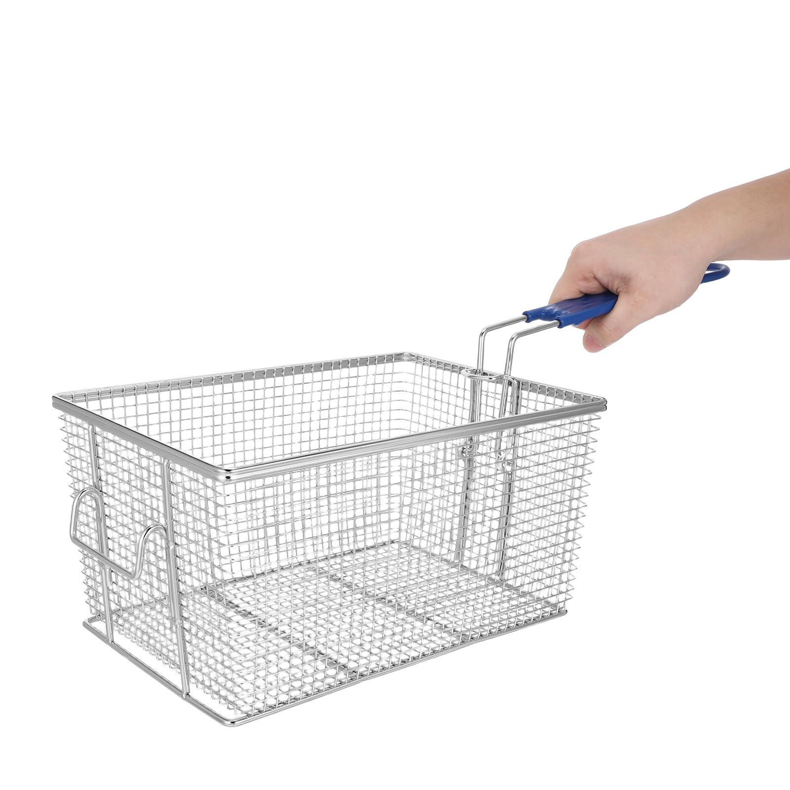 Cesta para Freír Profunda de Acero Inoxidable con Asa 24 Cm