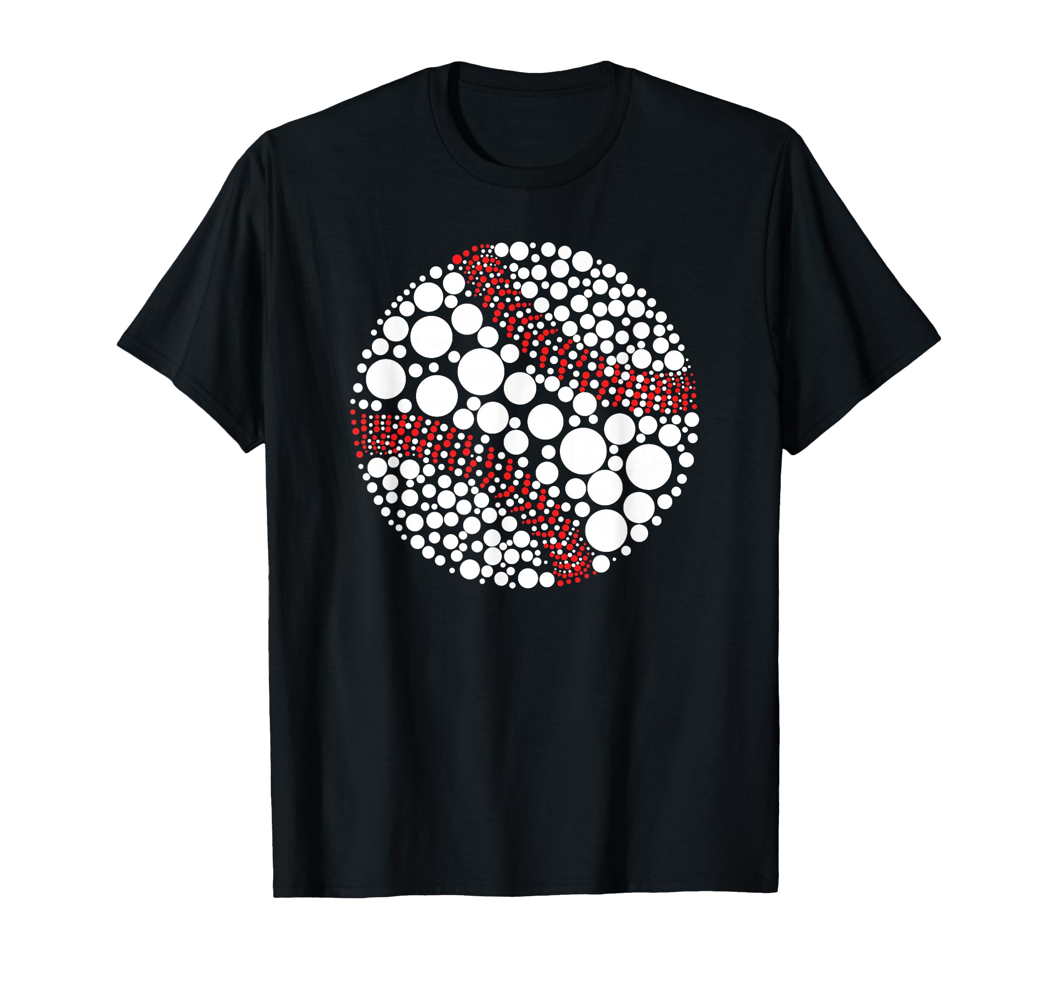 Funny Polka Dot Baseball Lover Player International Dot Day T-Shirt