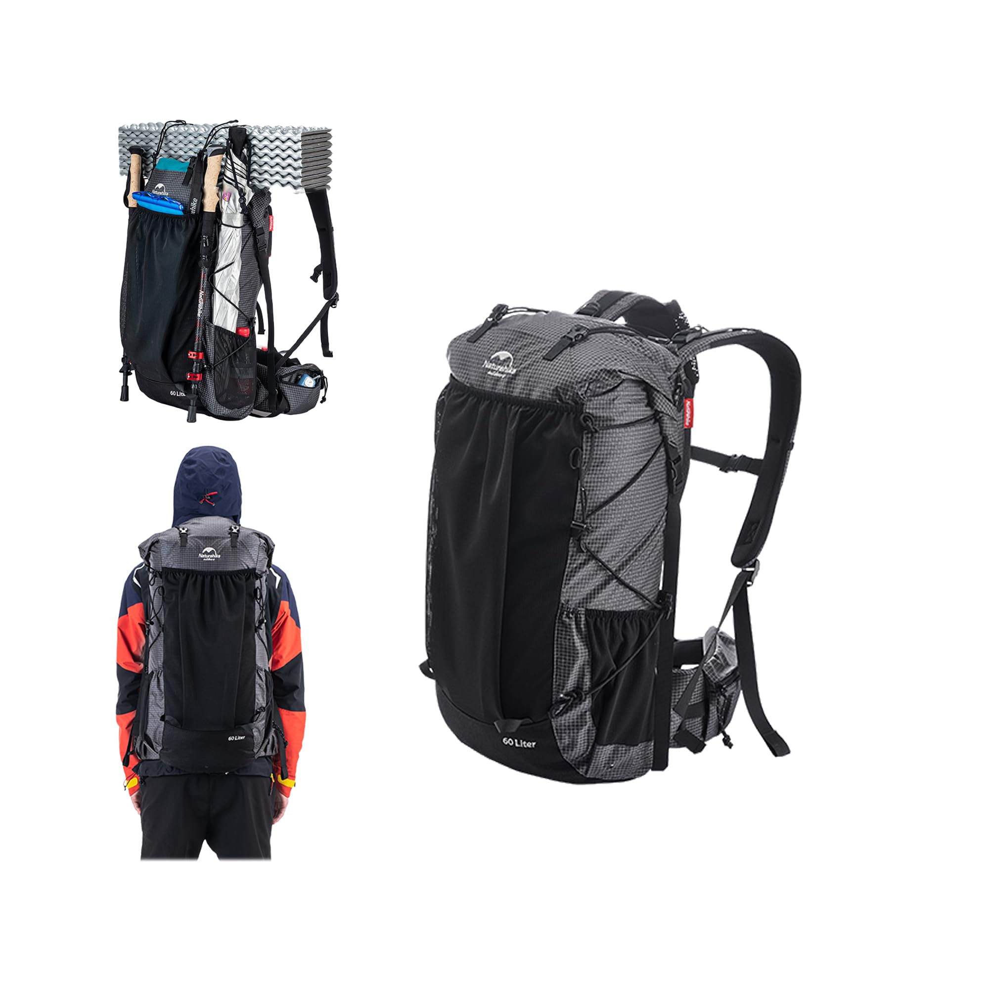 Naturehike Rock 60+5L