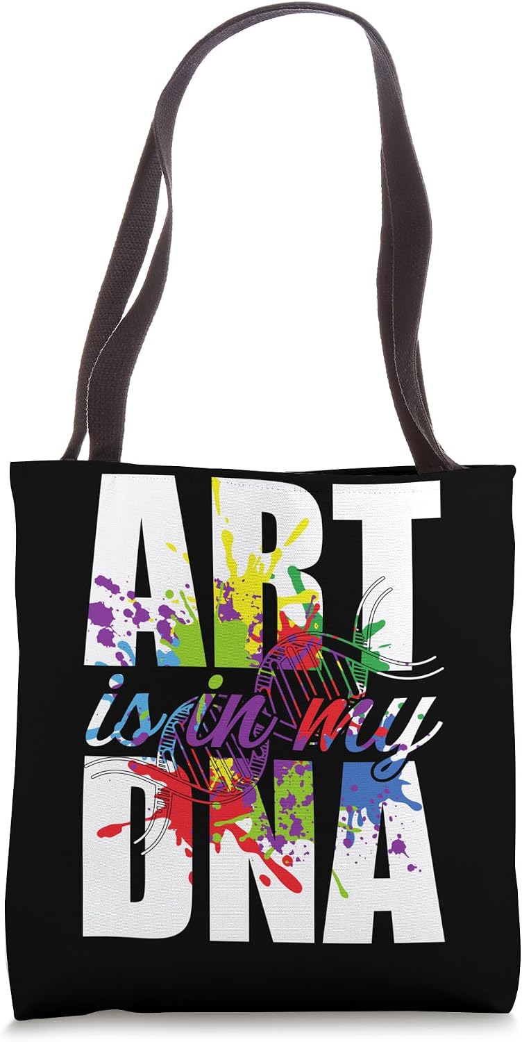 Colorful Art Kit Art Supplies For Girls And Kids Tote Bag