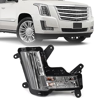 FIONE LED Fog Light for Cadillac Escalade 2015-2020 Right Passenger Side