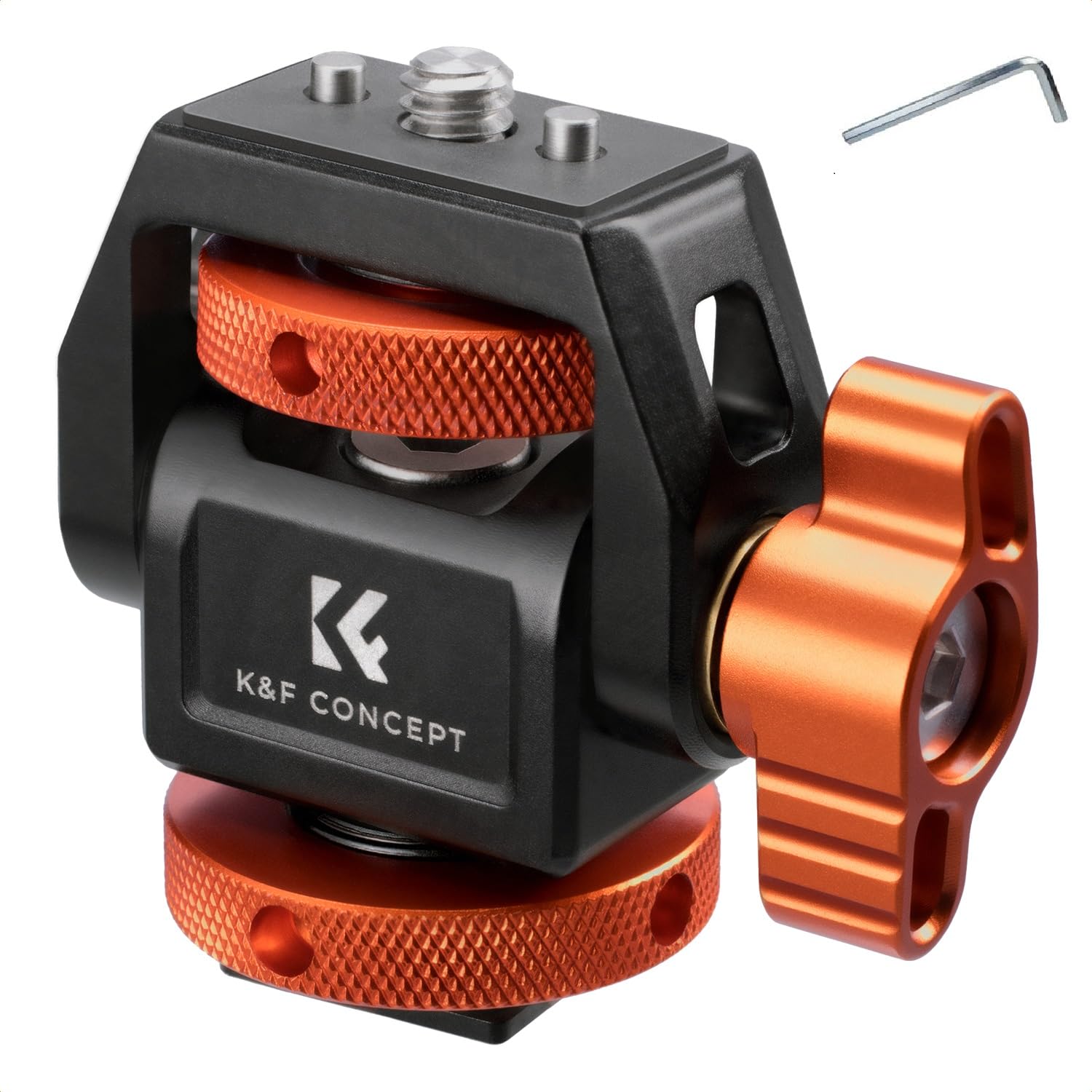 Amazon | K&F CONCEPT モニターマウント カメラ用 調整可能 位置決める