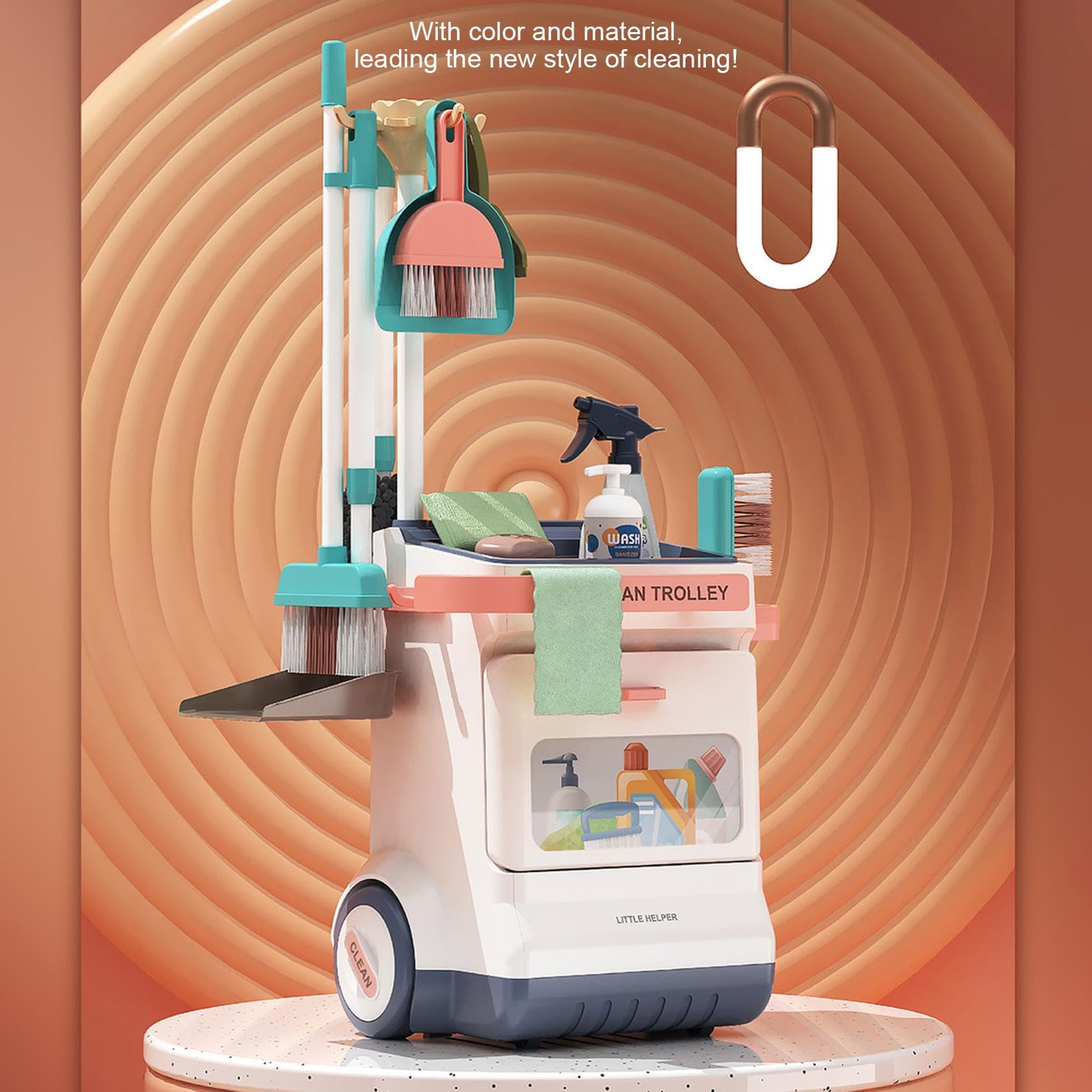 de Nettoyage pour Tout-Petits de 1 à 3 Ans, kit de Nettoyage pour