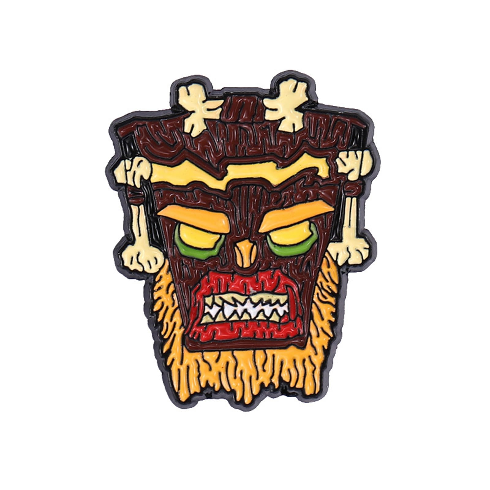 Cute Enamel Pins Cartoon Lapel Pin Brooch Badge for Backpack Jackets Funny Tiger Pins for Gift Anime Enamel Pin for Clothing Hat Decoration