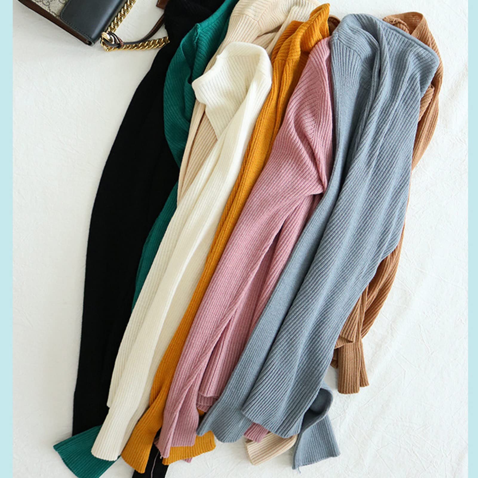 ANRIO Stretch Mûrier Soie sous-vêtement Thermique Haut for Femmes Automne Hiver Soie Laine À Manches Longues Bas Chemises Thermiques (Color : Camel, Size : M/Medium)