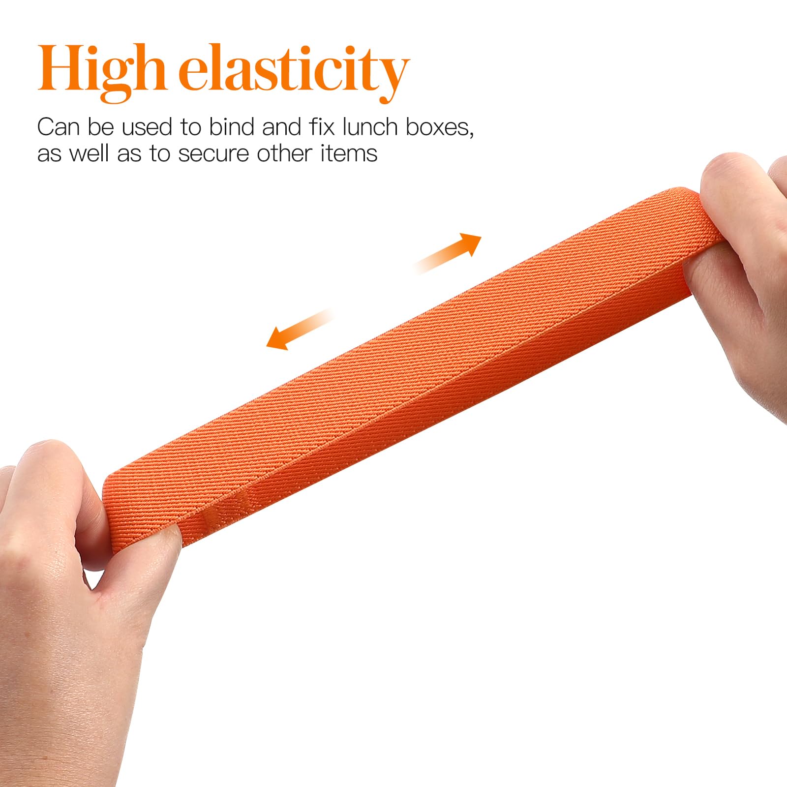 Lot De 5 Bandes élastiques Pour Boîte à Bento - Sangle Double