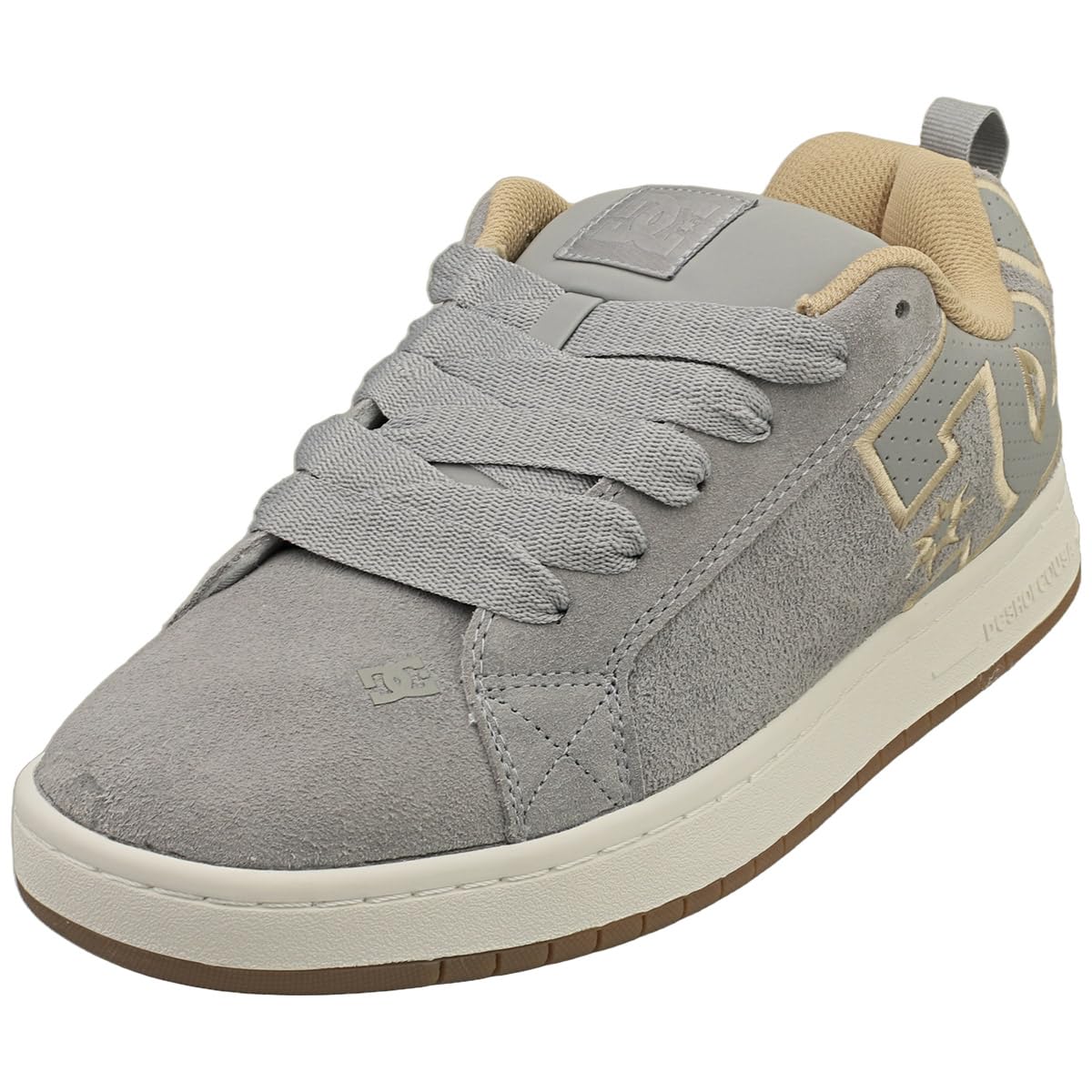 DC Shoes Court Graffik Se - Zapatillas de Skate para Hombre, Color Gris Claro